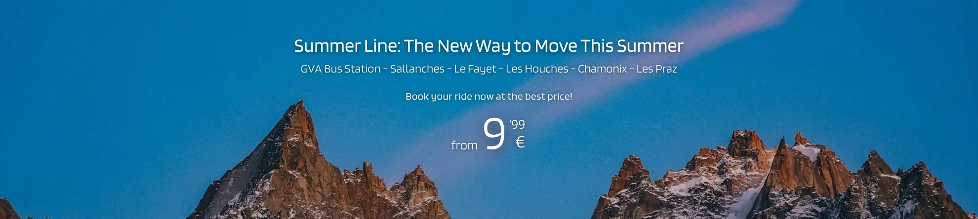 Geneva Airport transfers to Chamonix