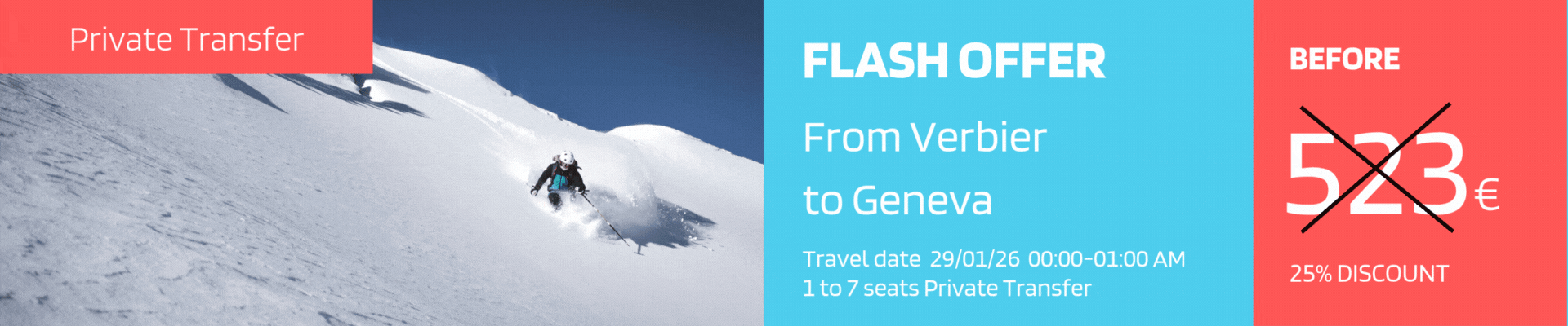 Verbier to Geneva