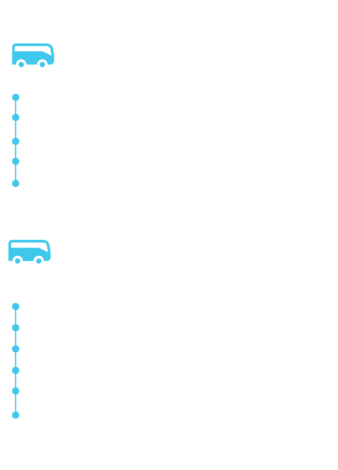  Geneva to Chamonix Summer route